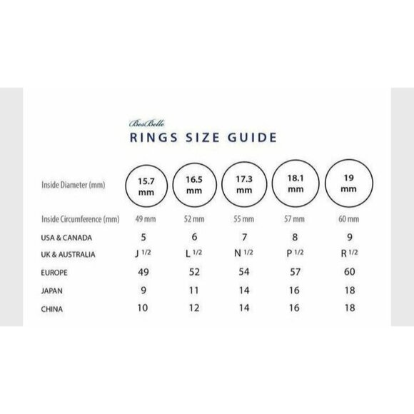 Stainless Steel Crystal Ring size 7 - Picture 4 of 4